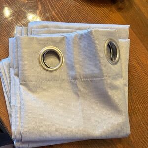 Mainstays Soft Silver Window Panel & sheer panel